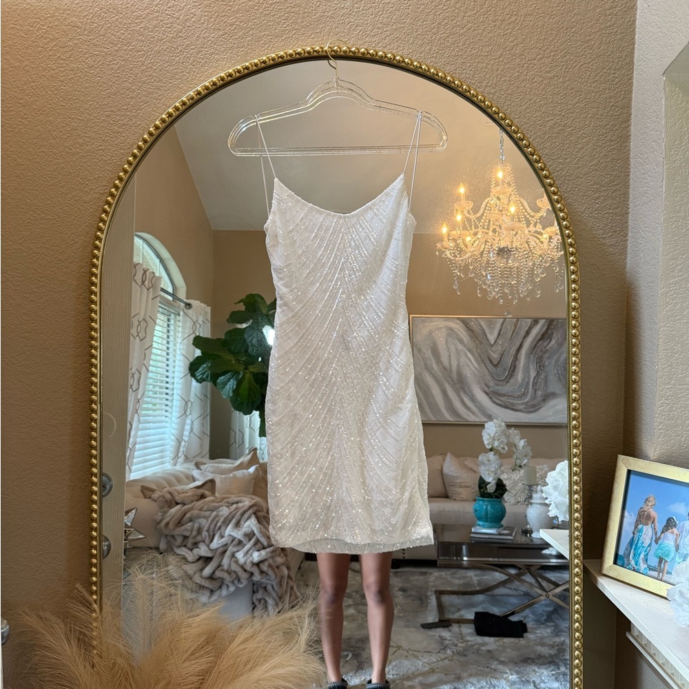 Windsor Ivory Sequin Dress